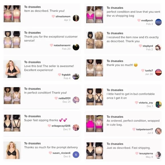 New Victoria’s Secret Pink Ultimate Sport Bra Black XS - Picture 6 of 12